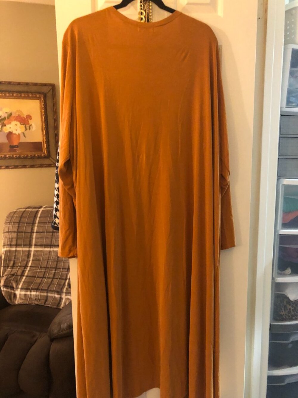 107 3X SARAH LONG SLEEVE W POCKETS